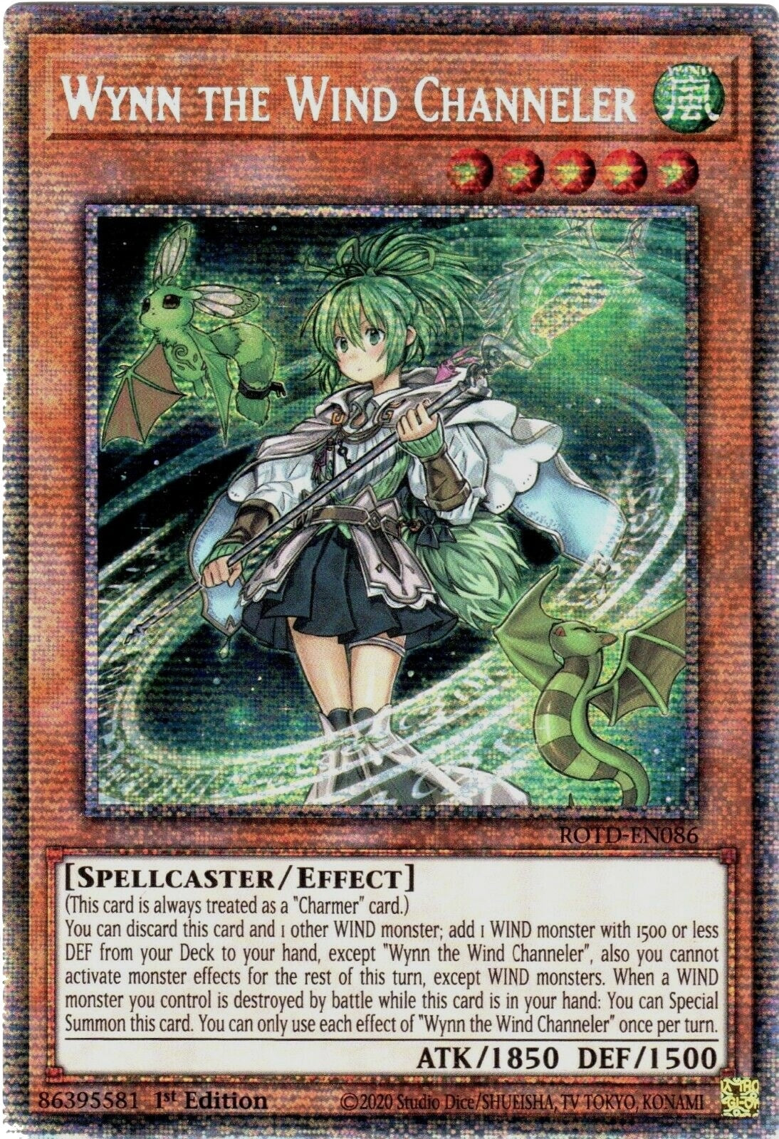 Image for Wynn the Wind Channeler (Starlight Rare) (Rise of the Duelist) (ROTD-EN086) - YuGiOh
