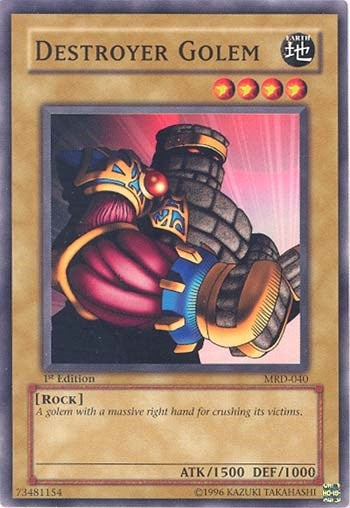 Image for Destroyer Golem (Metal Raiders) (MRD-040) - YuGiOh