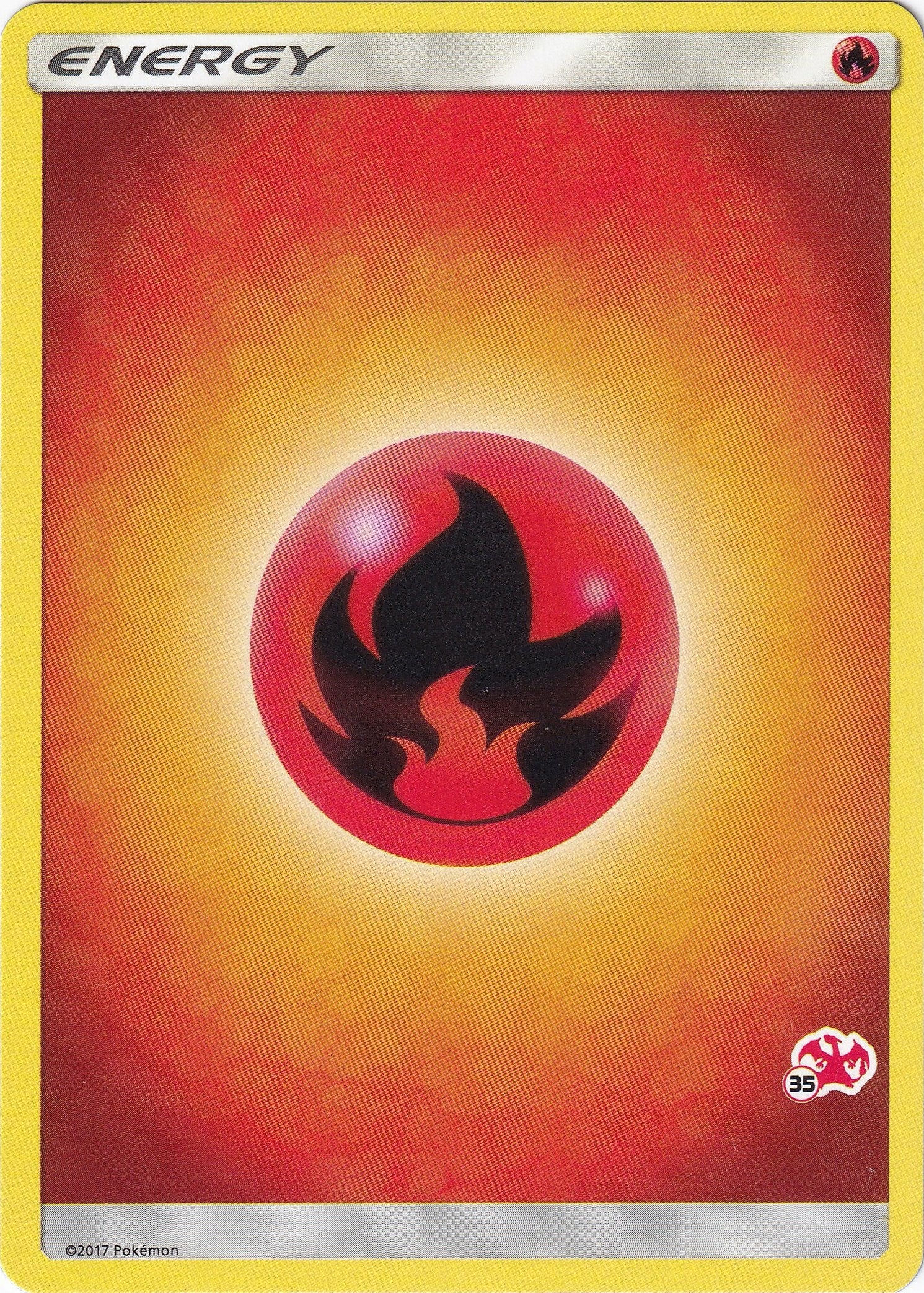 Image for Fire Energy (#35 Charizard Stamped) (Battle Academy) - Pokemon