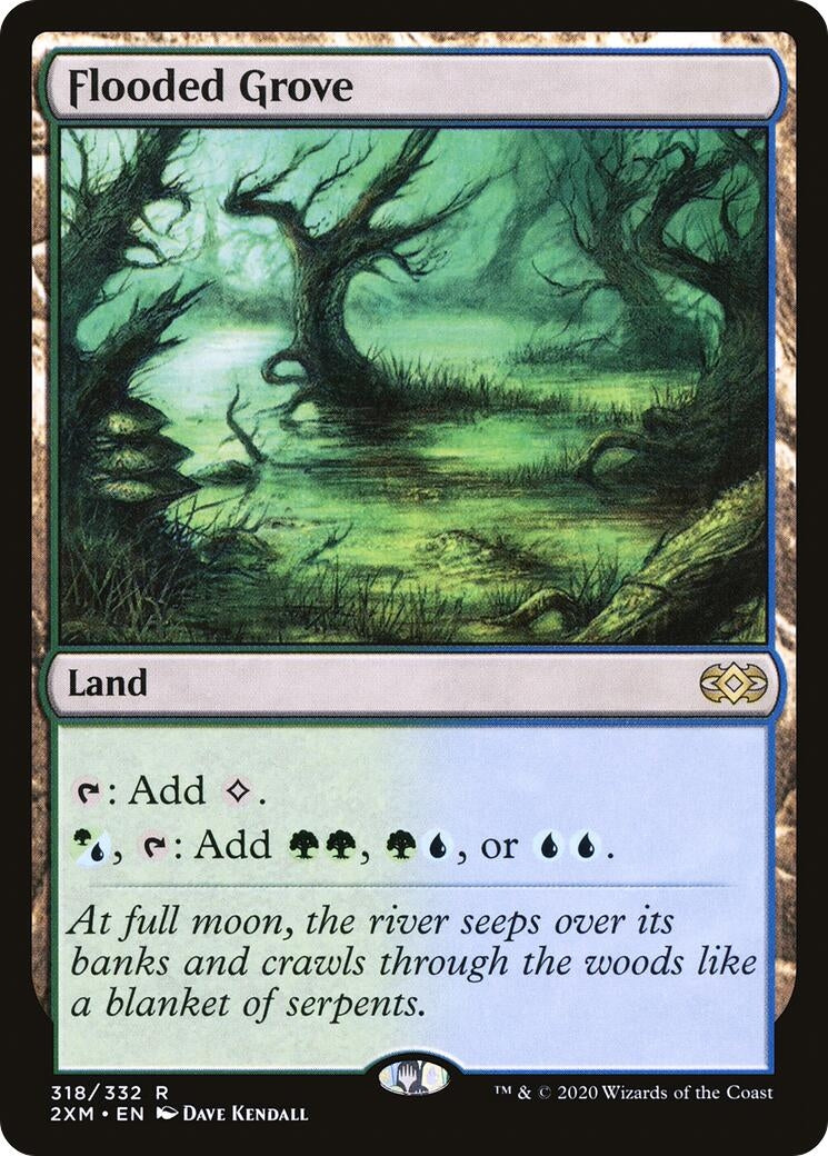 Image for Flooded Grove (Double Masters) (318) - Magic: The Gathering