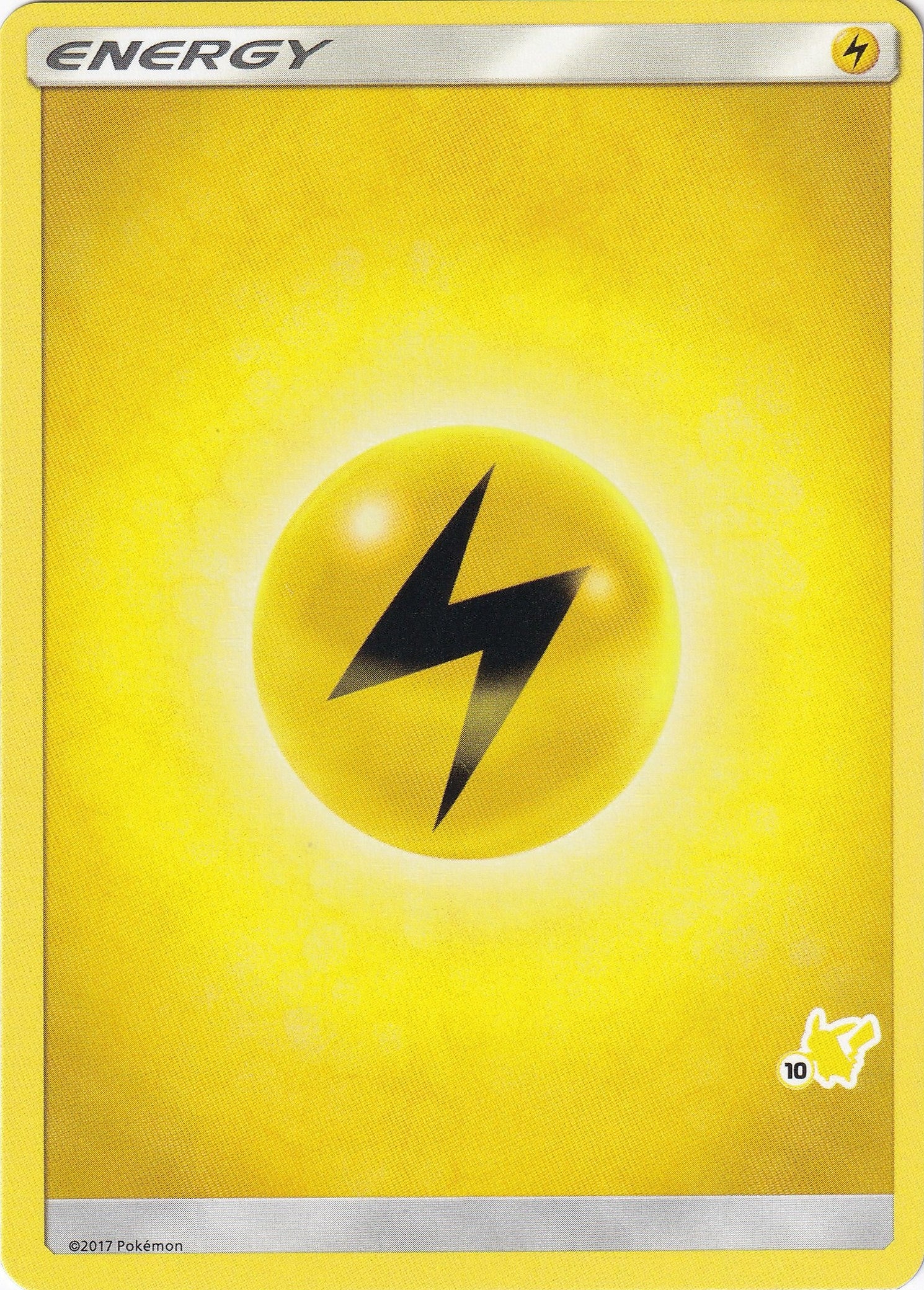 Image for Lightning Energy (#10 Pikachu Stamped) (Battle Academy) - Pokemon