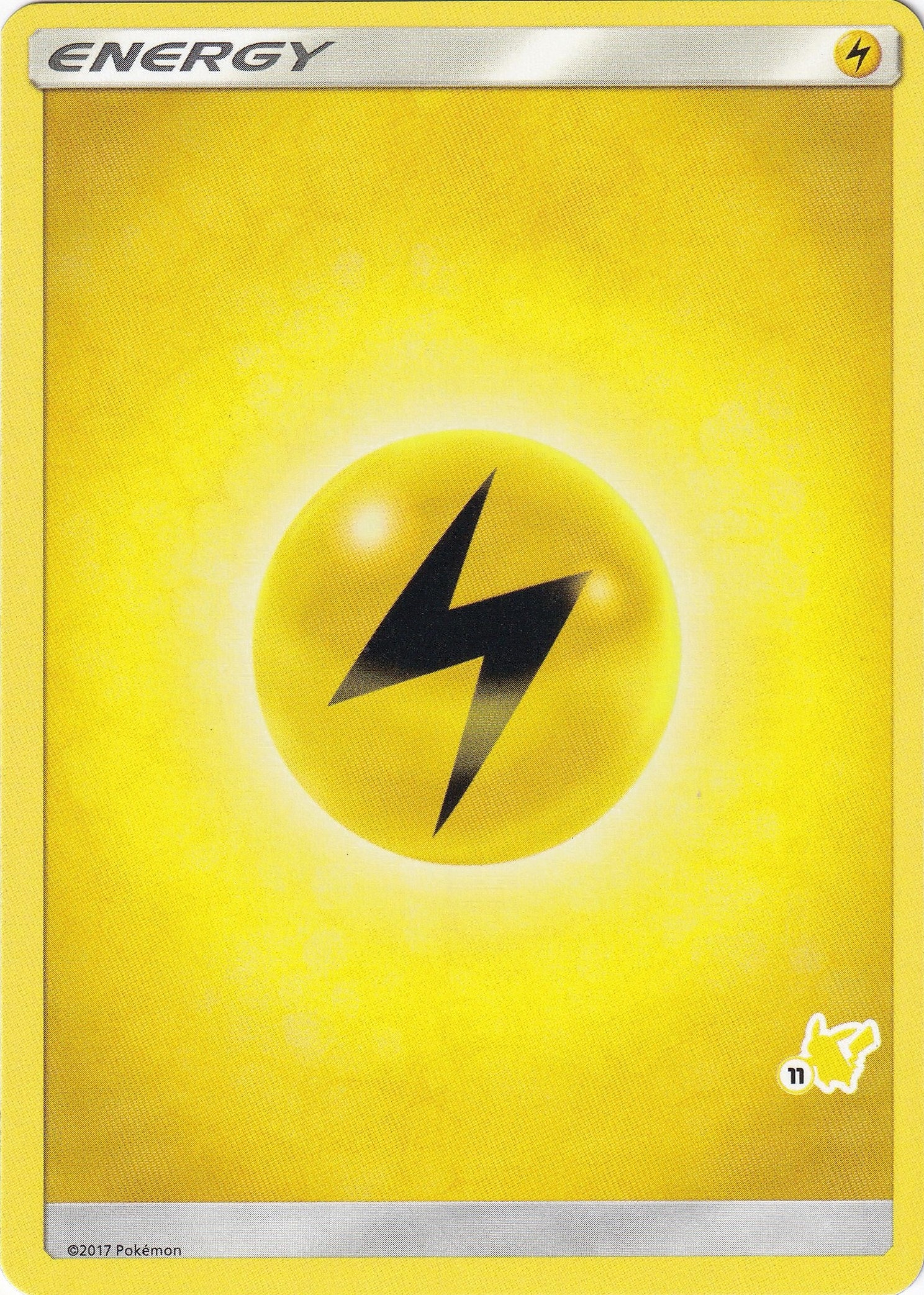 Image for Lightning Energy (#11 Pikachu Stamped) (Battle Academy) - Pokemon