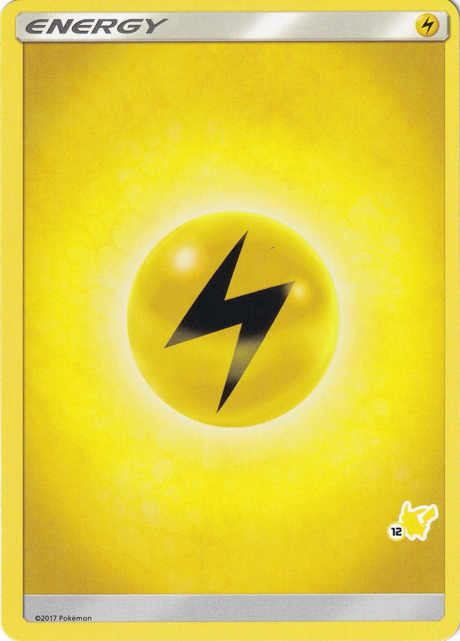 Image for Lightning Energy (#12 Pikachu Stamped) (Battle Academy) - Pokemon