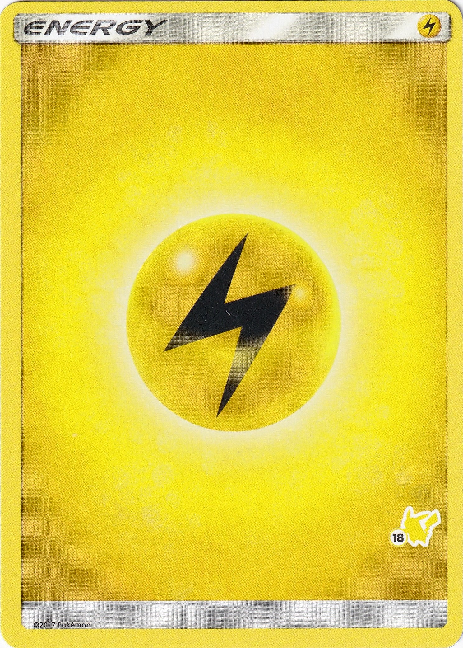 Image for Lightning Energy (#18 Pikachu Stamped) (Battle Academy) - Pokemon
