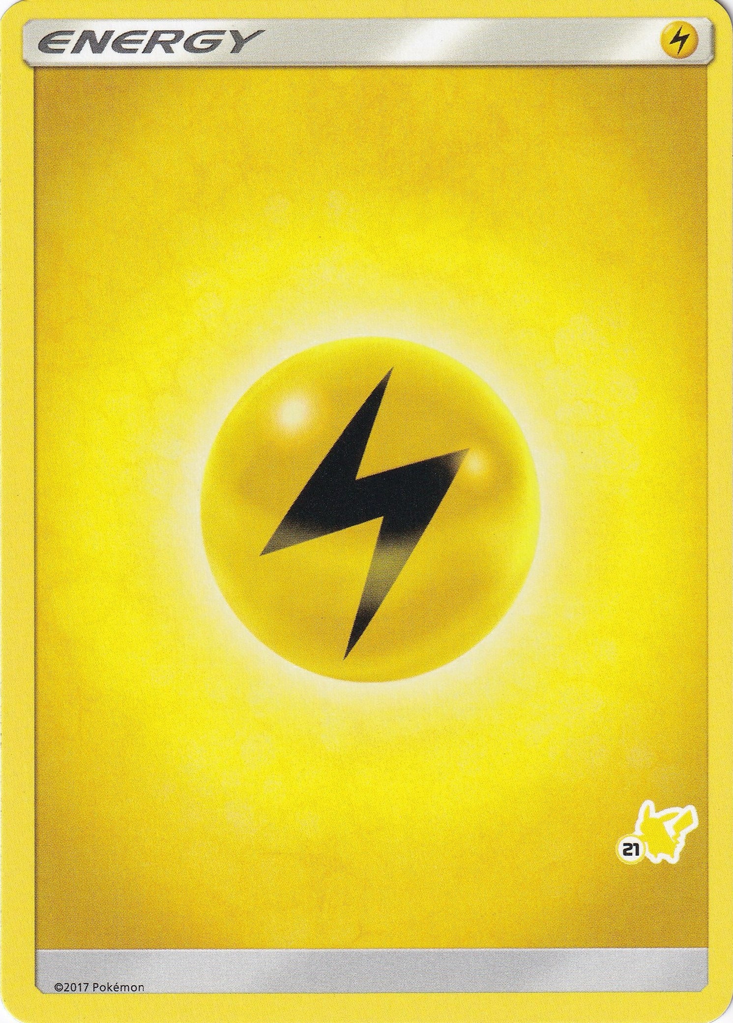 Image for Lightning Energy (#21 Pikachu Stamped) (Battle Academy) - Pokemon