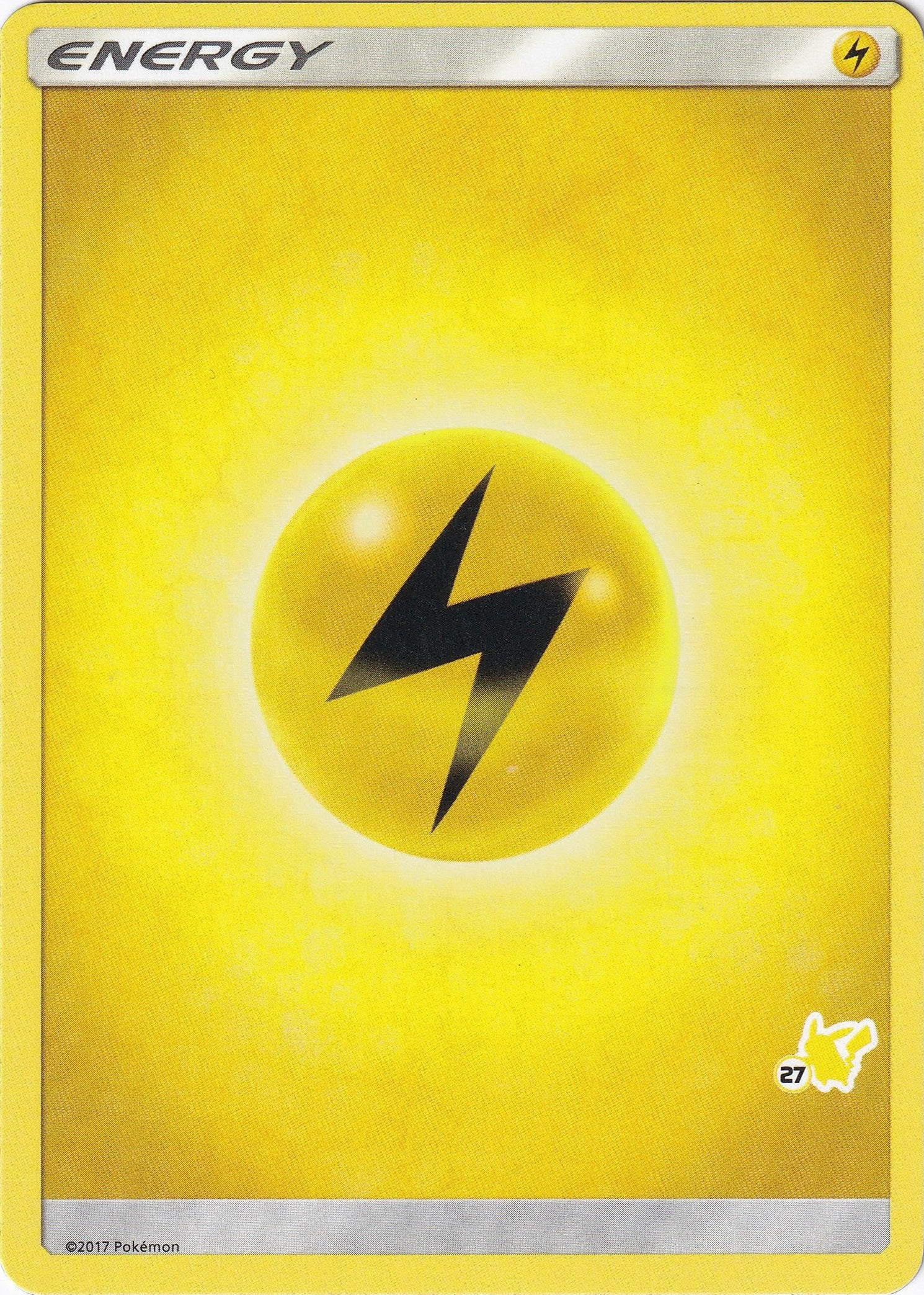 Image for Lightning Energy (#27 Pikachu Stamped) (Battle Academy) - Pokemon