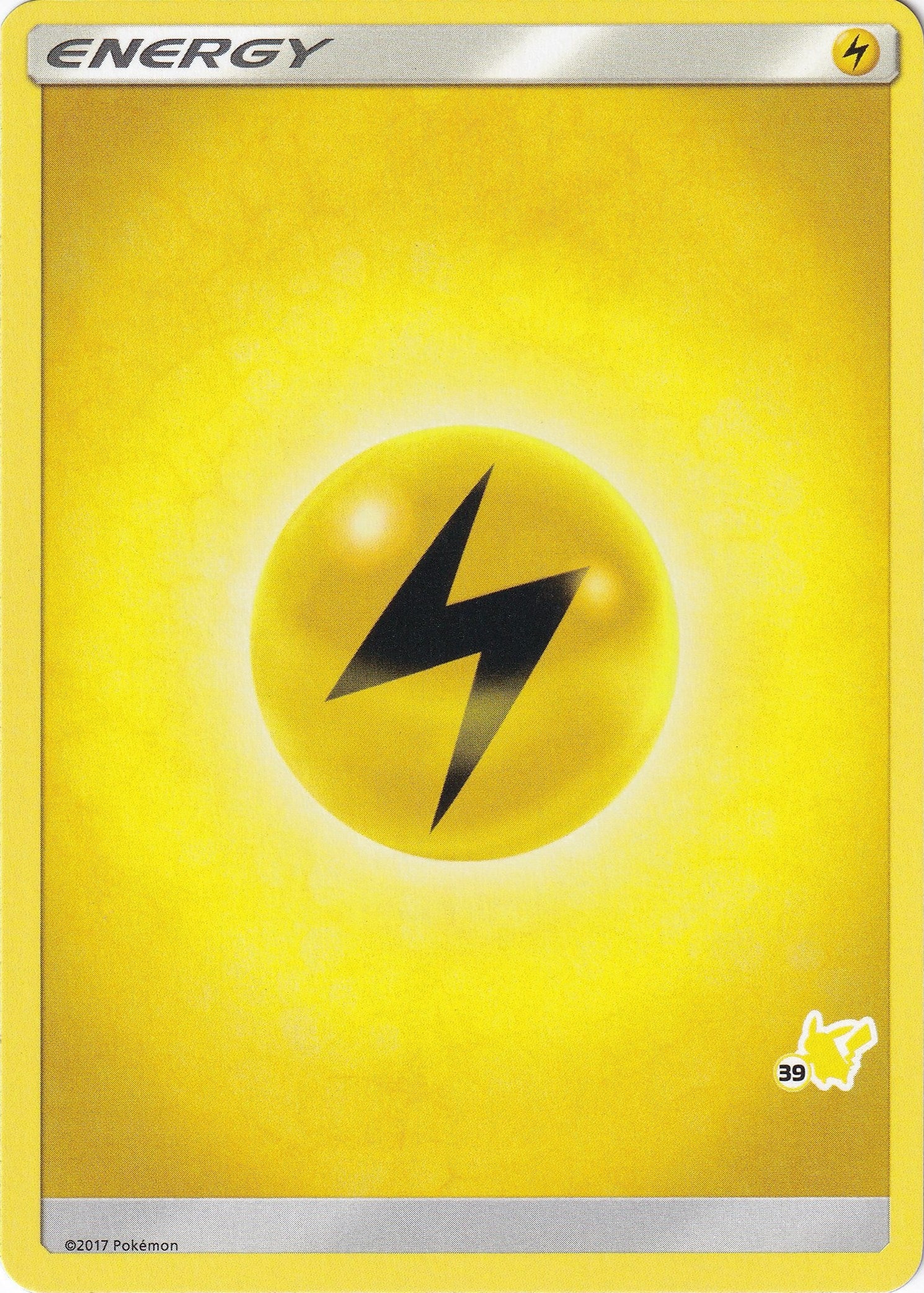Image for Lightning Energy (#39 Pikachu Stamped) (Battle Academy) - Pokemon