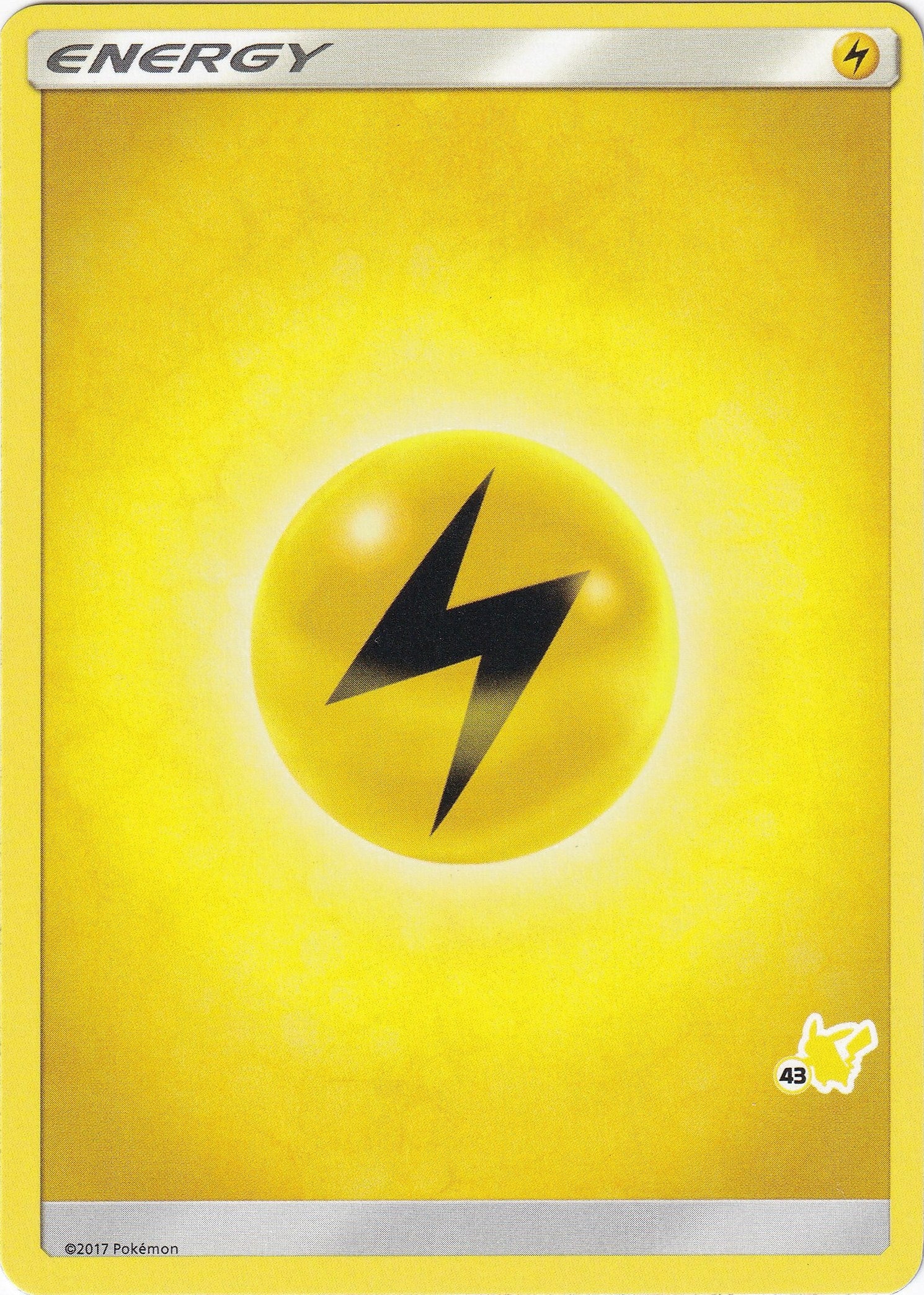 Image for Lightning Energy (#43 Pikachu Stamped) (Battle Academy) - Pokemon