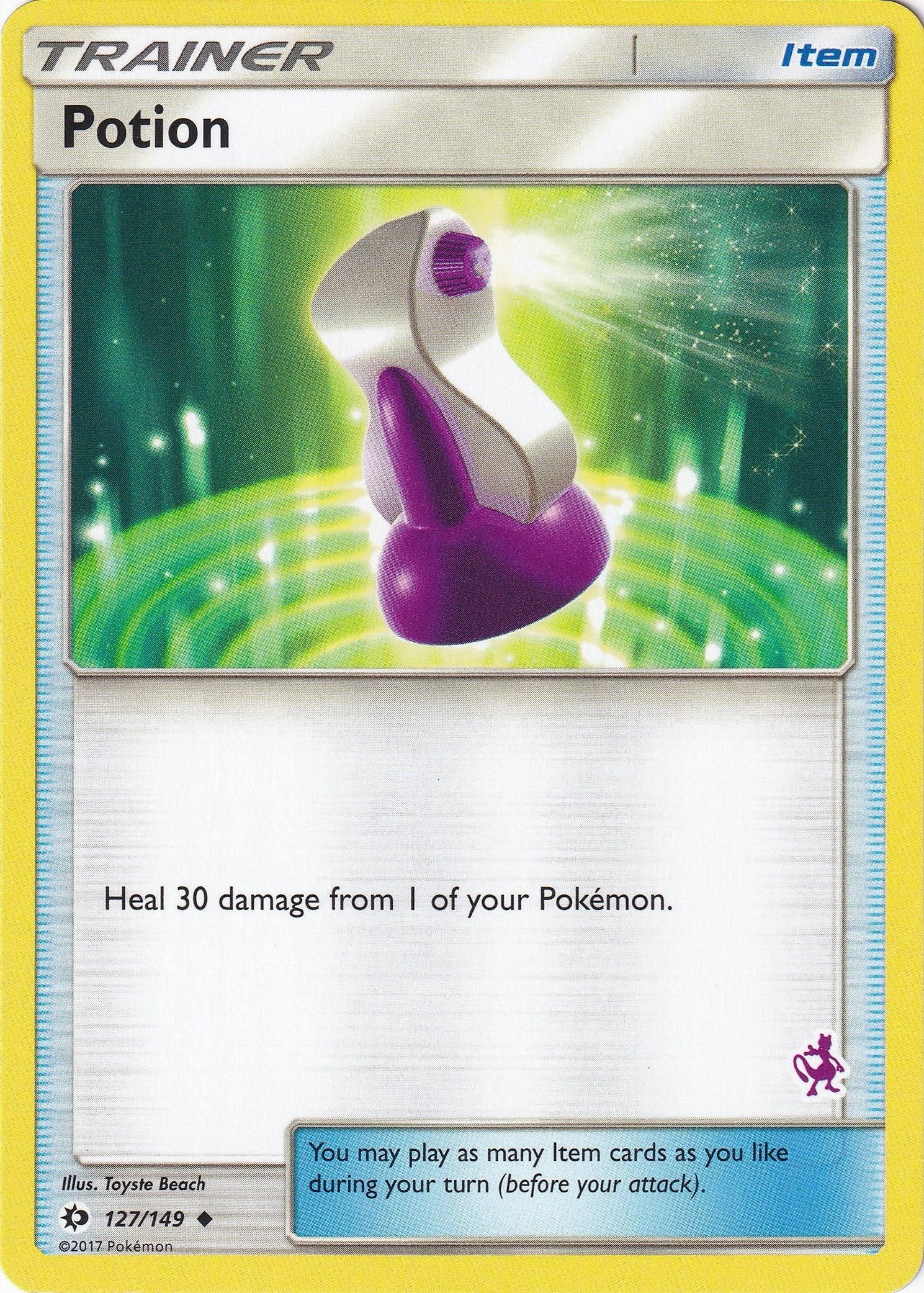 Image for Potion - 127/149 (Mewtwo Stamped) (Battle Academy) (127/149) - Pokemon