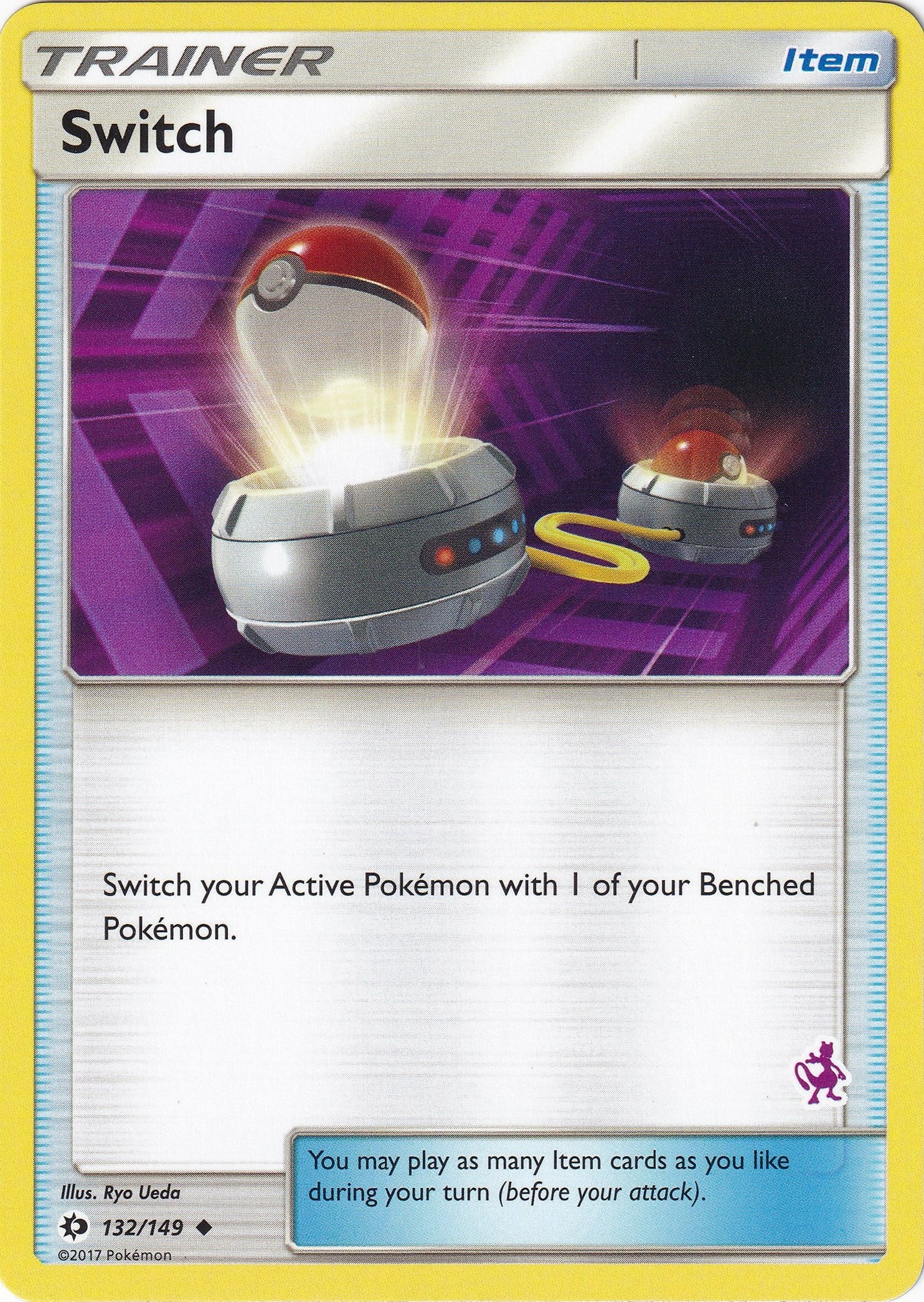 Image for Switch - 132/149 (Mewtwo Stamped) (Battle Academy) (132/149) - Pokemon
