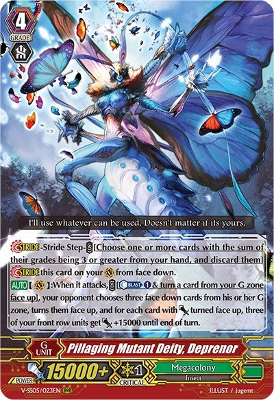 Image for Pillaging Mutant Deity, Deprenor (V-SS05: Premium Collection 2020) (V-SS05/023EN) - Cardfight Vanguard