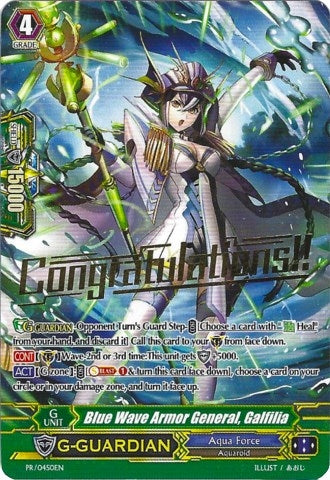 Image for Blue Wave Armor General, Galfilia (Promo Cards) (PR/0450EN) - Cardfight Vanguard