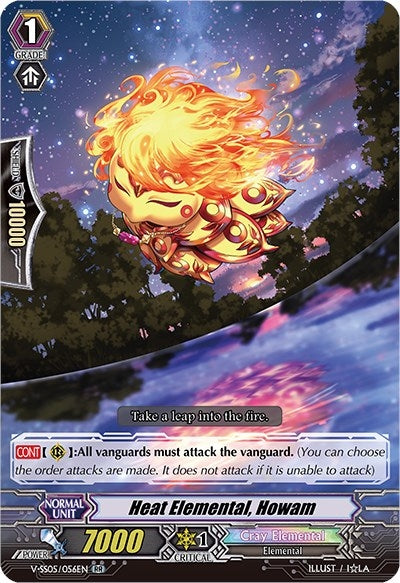 Image for Heat Elemental, Howam (V-SS05: Premium Collection 2020) (V-SS05/056EN) - Cardfight Vanguard