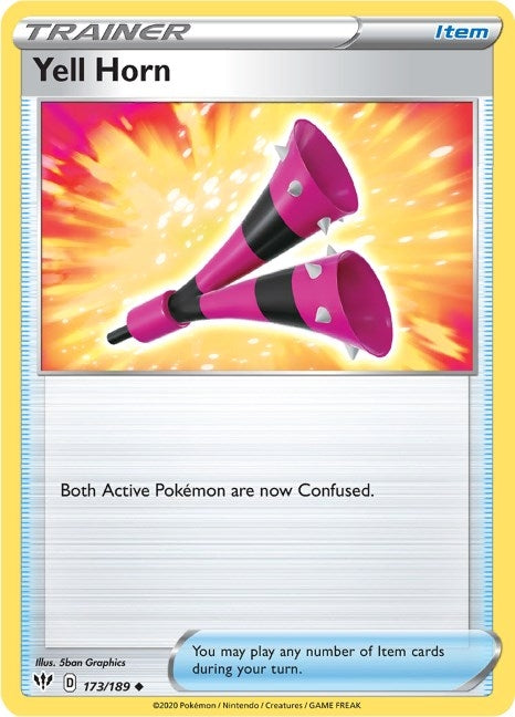 Image for Yell Horn (SWSH03: Darkness Ablaze) (173/189) - Pokemon