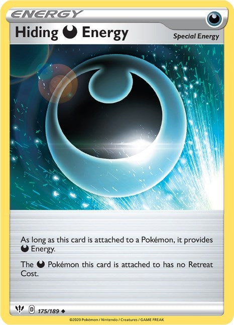 Image for Hiding D Energy (SWSH03: Darkness Ablaze) (175/189) - Pokemon