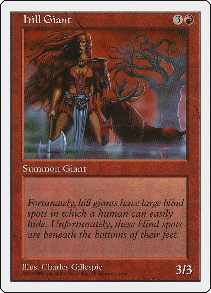 Image for Hill Giant (Fifth Edition) - Magic: The Gathering