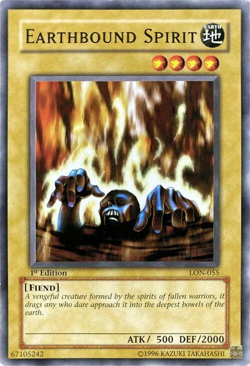 Image for Earthbound Spirit (Labyrinth of Nightmare) (LON-055) - YuGiOh