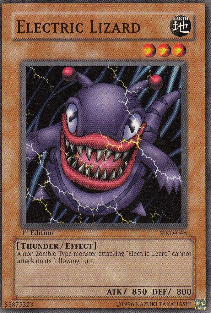 Image for Electric Lizard (Metal Raiders) (MRD-048) - YuGiOh