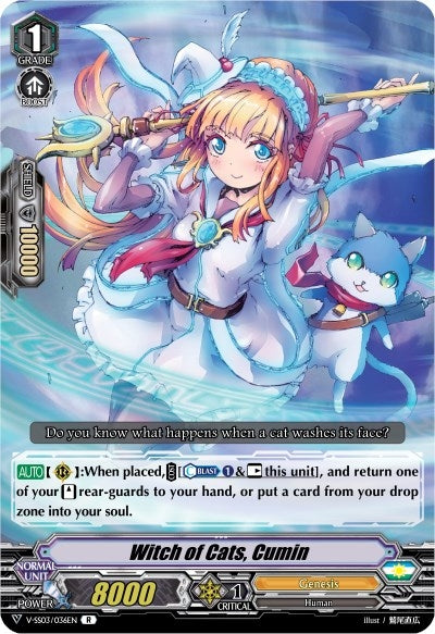 Image for Witch of Cats, Cumin (V-SS03: Festival Collection) (V-SS03/036EN) - Cardfight Vanguard