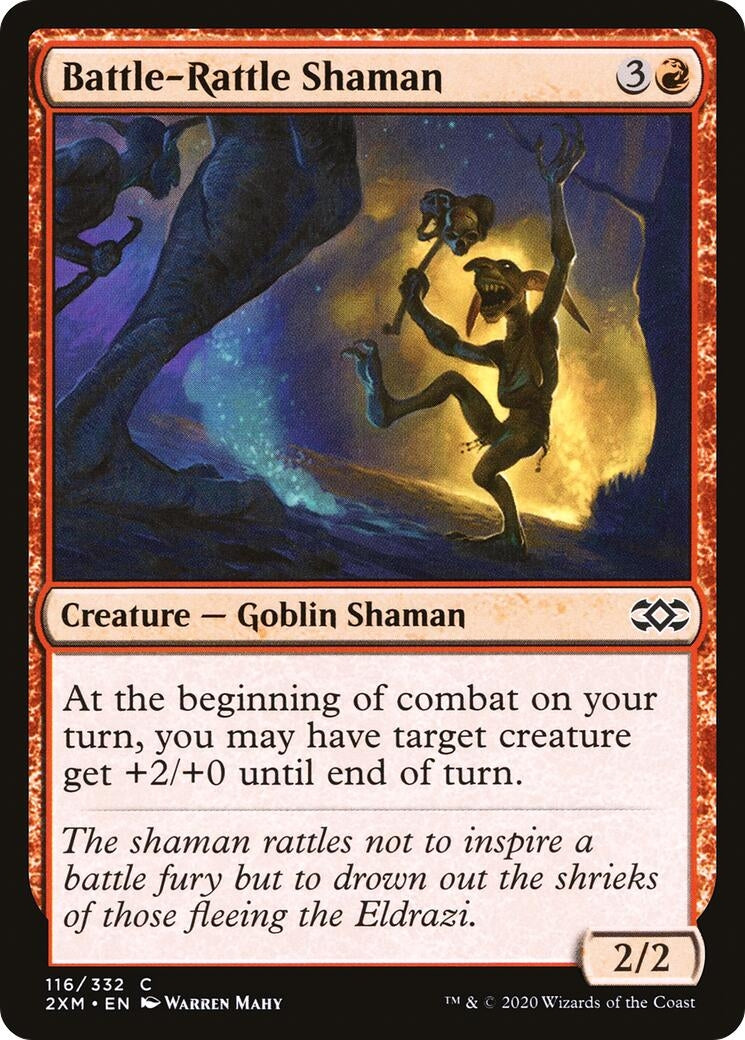 Image for Battle-Rattle Shaman (Double Masters) (116) - Magic: The Gathering