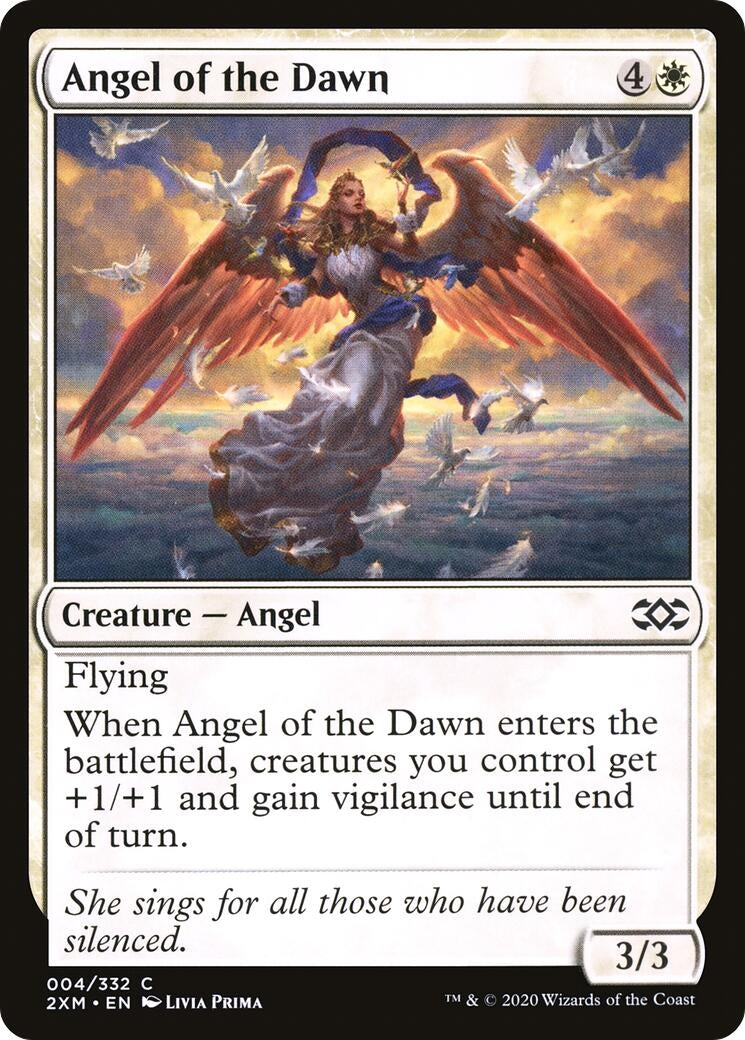 Image for Angel of the Dawn (Double Masters) (4) - Magic: The Gathering