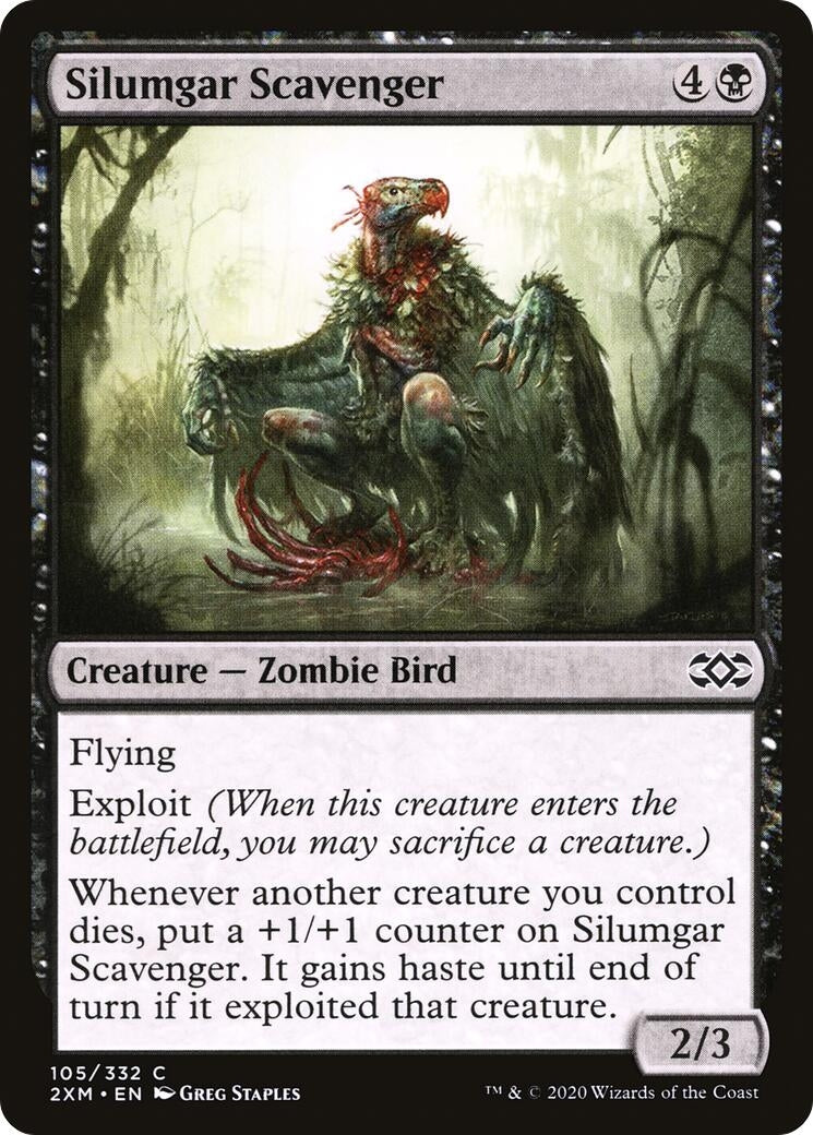 Image for Silumgar Scavenger (Double Masters) (105) - Magic: The Gathering