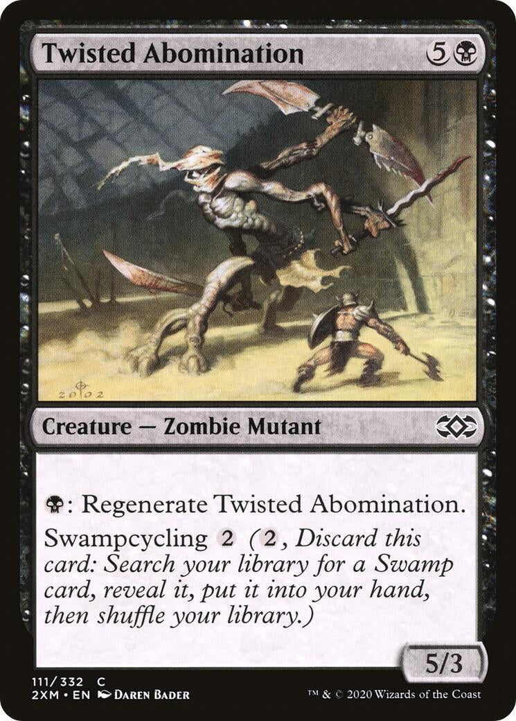 Image for Twisted Abomination (Double Masters) (111) - Magic: The Gathering
