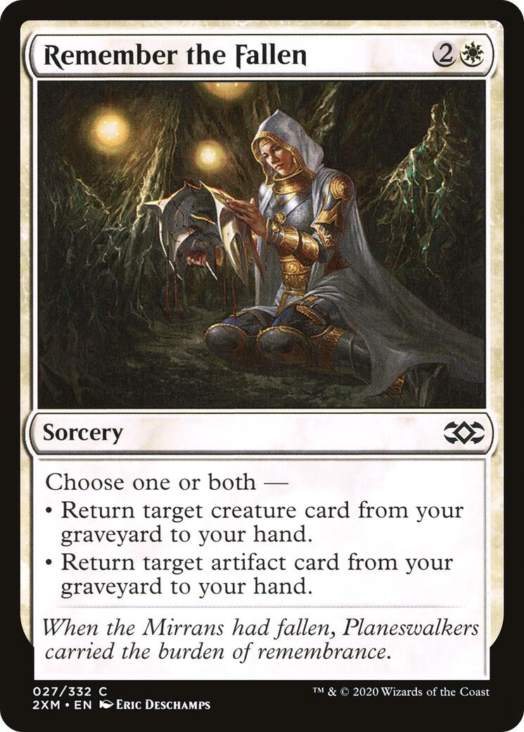 Image for Remember the Fallen (Double Masters) (27) - Magic: The Gathering