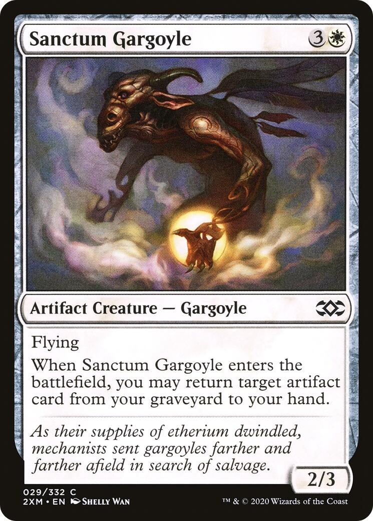 Image for Sanctum Gargoyle (Double Masters) (29) - Magic: The Gathering