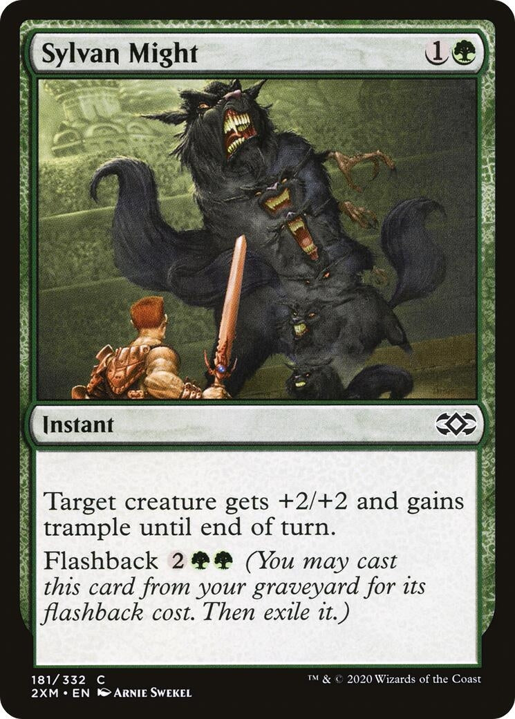 Image for Sylvan Might (Double Masters) (181) - Magic: The Gathering