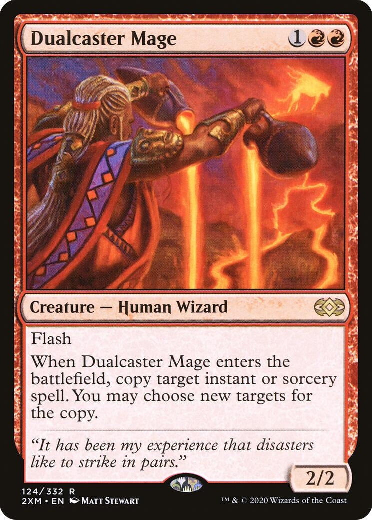 Image for Dualcaster Mage (Double Masters) (124) - Magic: The Gathering