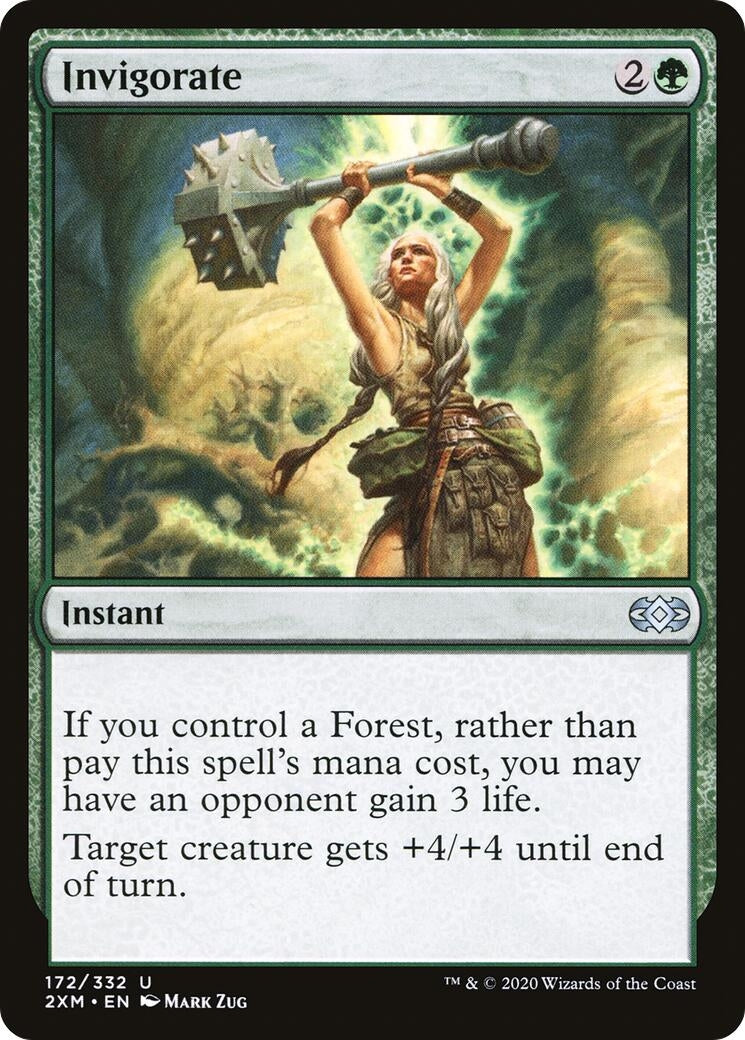 Image for Invigorate (Double Masters) (172) - Magic: The Gathering