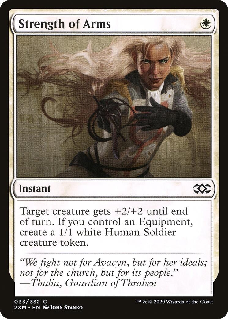 Image for Strength of Arms (Double Masters) (33) - Magic: The Gathering