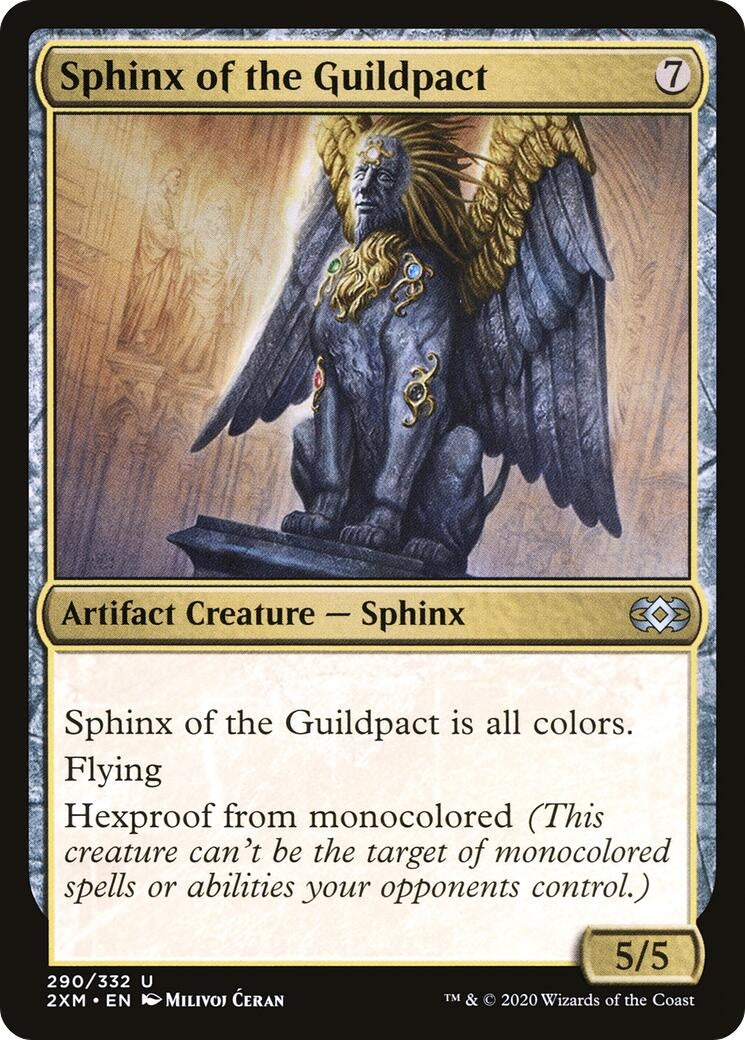 Image for Sphinx of the Guildpact (Double Masters) (290) - Magic: The Gathering