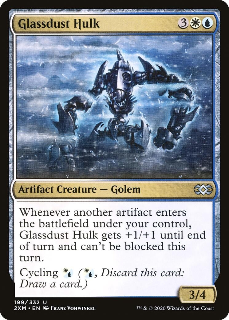 Image for Glassdust Hulk (Double Masters) (199) - Magic: The Gathering