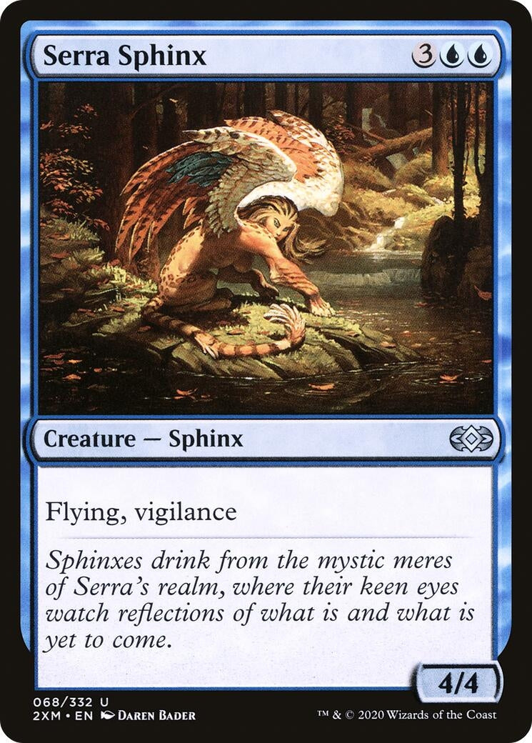 Image for Serra Sphinx (Double Masters) (68) - Magic: The Gathering