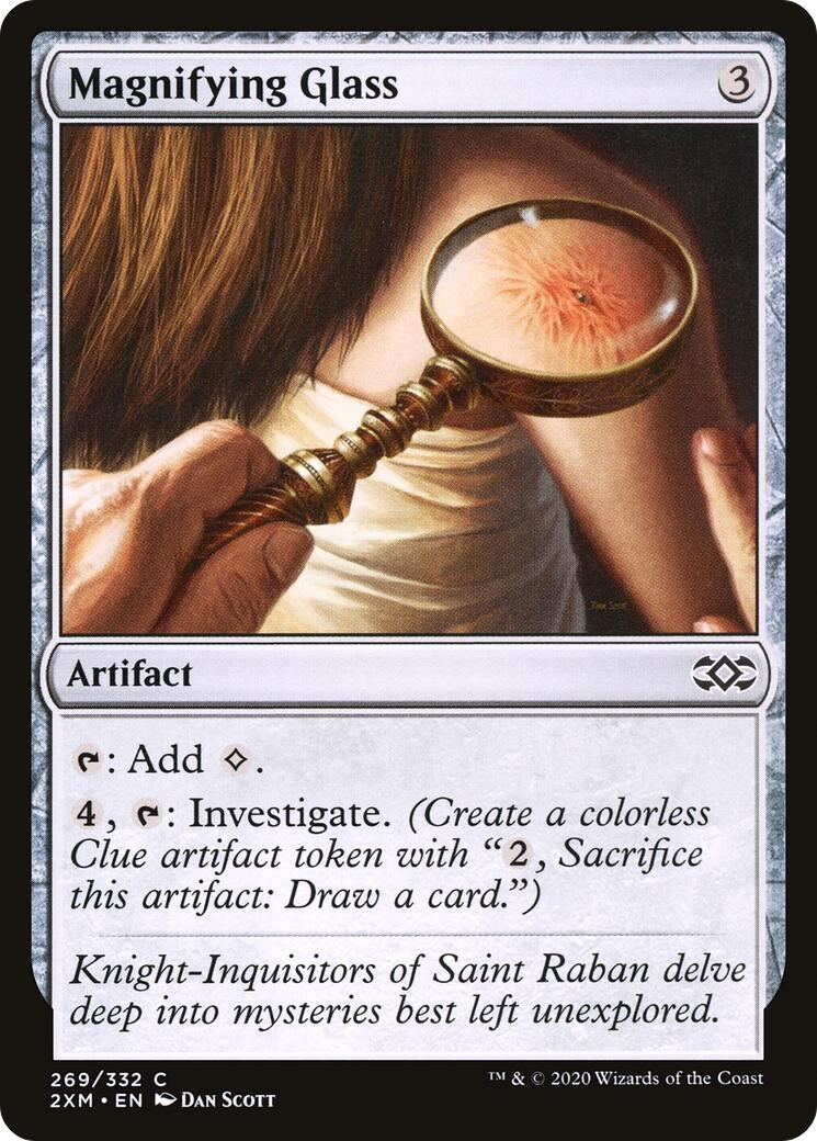 Image for Magnifying Glass (Double Masters) (269) - Magic: The Gathering