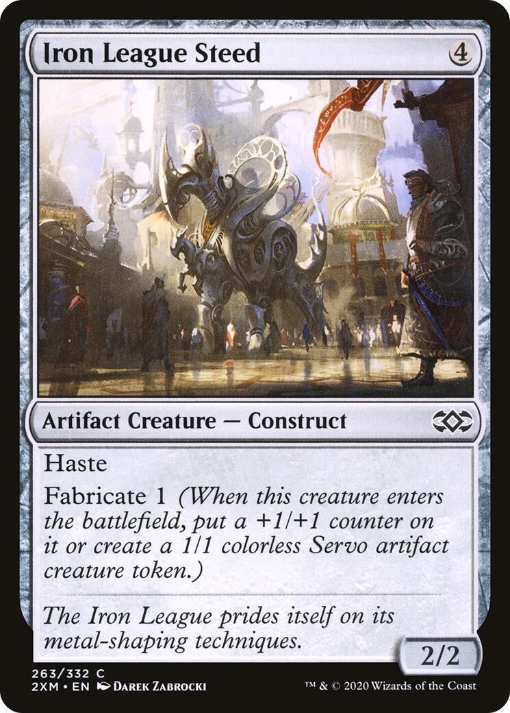 Image for Iron League Steed (Double Masters) (263) - Magic: The Gathering
