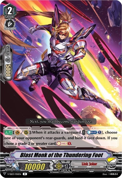Image for Blast Monk of the Thundering Foot (V-SS03: Festival Collection) (V-SS03/051EN) - Cardfight Vanguard