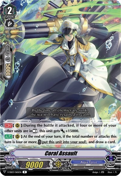 Image for Coral Assault (V-SS03: Festival Collection) (V-SS03/065EN) - Cardfight Vanguard