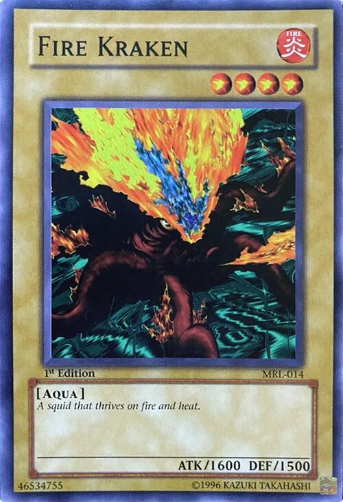 Image for Fire Kraken (Magic Ruler) (MRL-014) - YuGiOh
