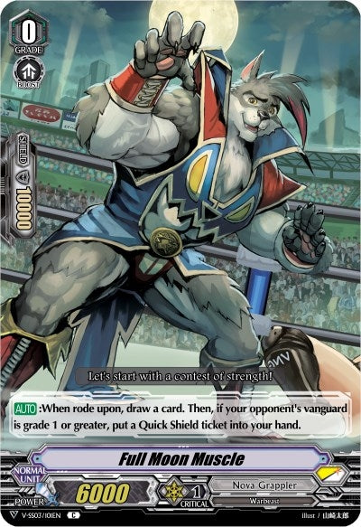 Image for Full Moon Muscle (V-SS03: Festival Collection) (V-SS03/101EN) - Cardfight Vanguard