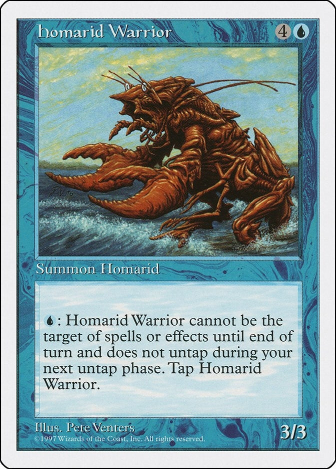 Image for Homarid Warrior (Fifth Edition) - Magic: The Gathering