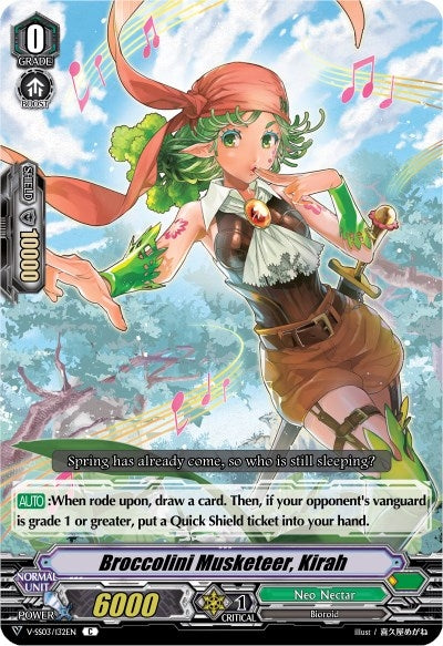 Image for Broccolini Musketeer, Kirah (V-SS03: Festival Collection) (V-SS03/132EN) - Cardfight Vanguard