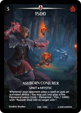 Image for Ashborn Conjurer (Full Art) (Argent Saga Promos) (LGS-020) - Argent Saga TCG