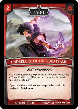 Image for Underlord of the Void Flame (Argent Saga Promos) (PR2020-151) - Argent Saga TCG