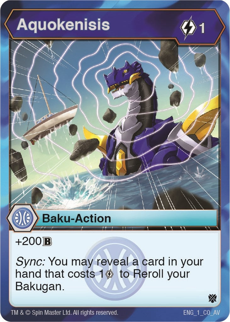 Image for Aquokenisis (Armored Elite) (1) - Bakugan TCG