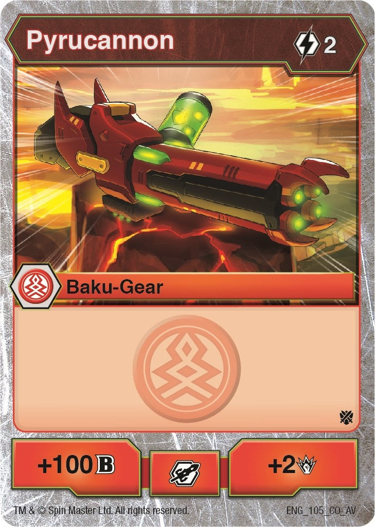 Image for Pyrucannon (Armored Elite) (105) - Bakugan TCG