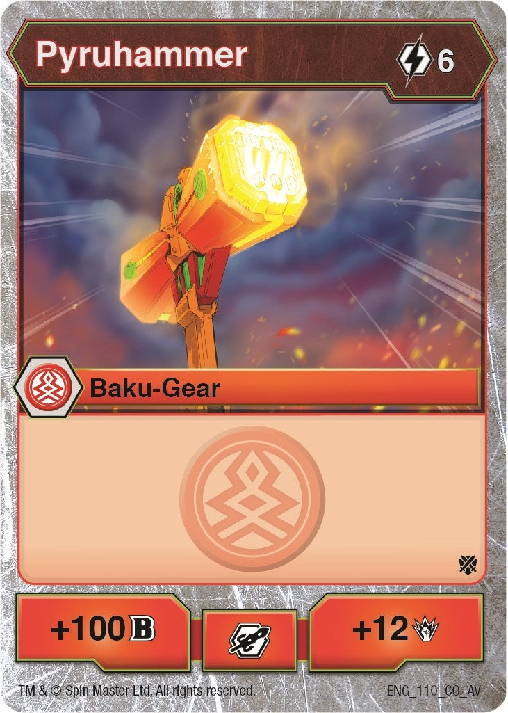 Image for Pyruhammer (Armored Elite) (110) - Bakugan TCG