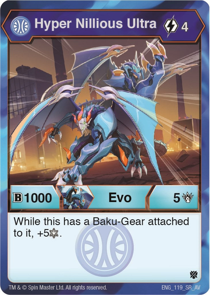 Image for Hyper Nillious Ultra (Armored Elite) (119) - Bakugan TCG